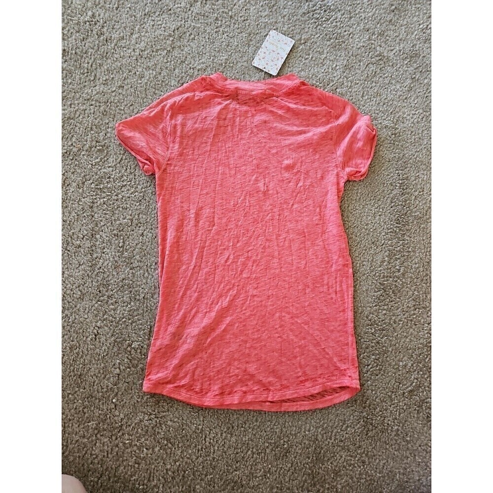 Free People We The Free Night Sky Tee Red Size Extra Small - Picture 4 of 5